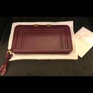 Chloe ‘Marcie - Long' Zip Around Wallet